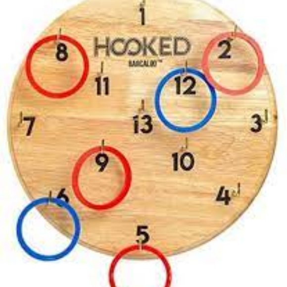 NWT BARCALOO HOOKED RING & HOOK TOSS GAME - Picture 4 of 4
